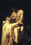 RIBALTA, Francisco Christ Embracing St.Bernard Germany oil painting artist